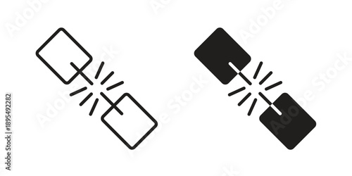 Weakness icon for an app or web design interface vector