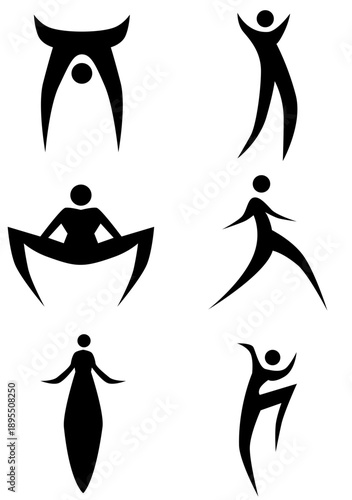 Stick Figure on Stilts Variety Set