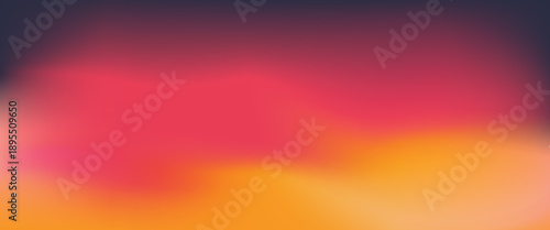 Dark Warm Sunset Gradation Abstract Color Background
