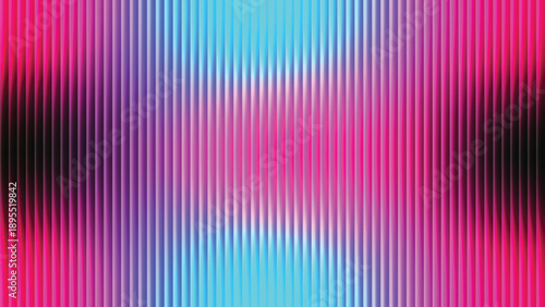 Gradient stripes in pink blue and purple hues abstract