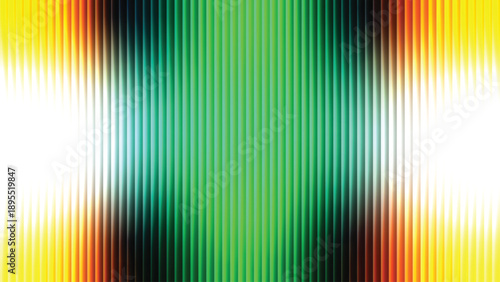 Colorful gradient stripes pattern green