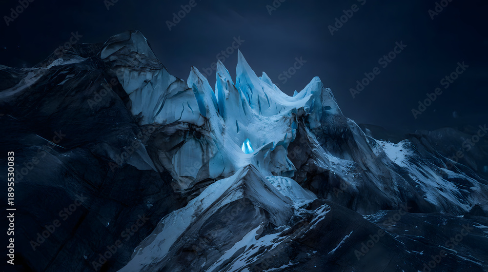 Obraz premium Dramatic Nature Landscapes with Atmospheric Mood