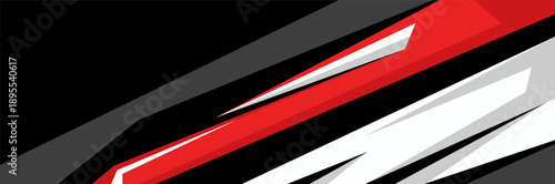 Vector car sticker wrap design. Graphic abstract line racing background kit design for vehicles, race cars, rallies, adventures, and liveries.