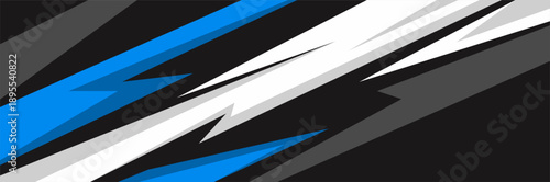 Vector car sticker wrap design. Graphic abstract line racing background kit design for vehicles, race cars, rallies, adventures, and liveries.