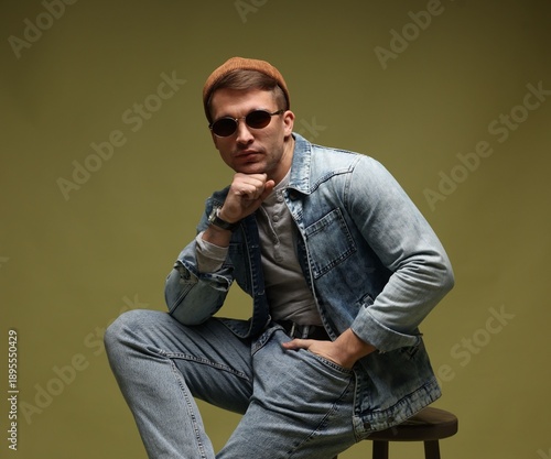 Quadro em tela Fashion model