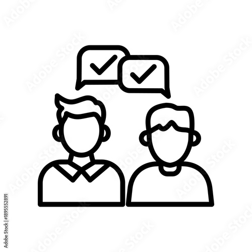 Step Forward line icon