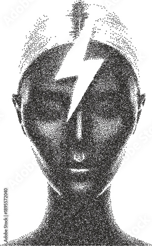 Alien vintage y2k stipple art, ufo halftone stipple brutalist retro vector png with transparent background, cosmic 2000s aesthetic photocopy effect tattoo