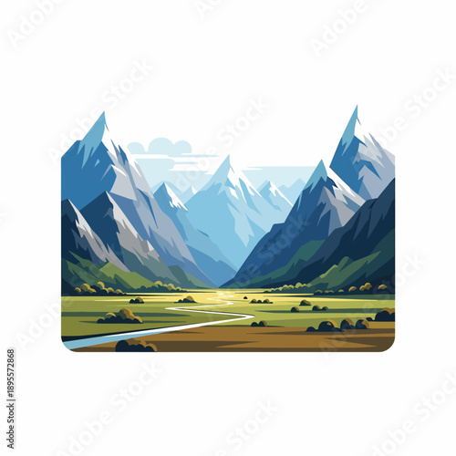 Serene Mountain Landscape