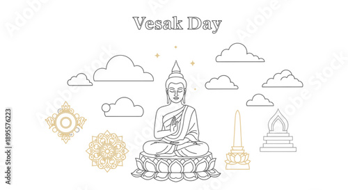 Buddha Statue Meditation Peaceful Spirituality Serenity.