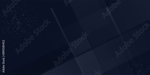 Blue black abstract background geometry shine and layer element vector for presentation design. Suit for business, corporate, institution, party, festive, seminar, and talks