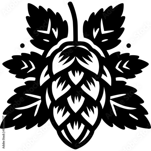 Hops Icon Vector