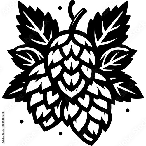 Hops Icon Vector