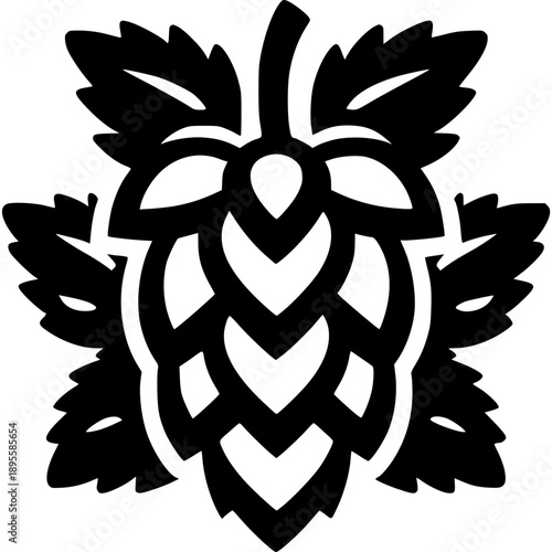 Hops Icon Vector