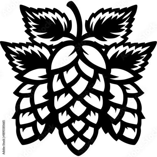 Hops Icon Vector
