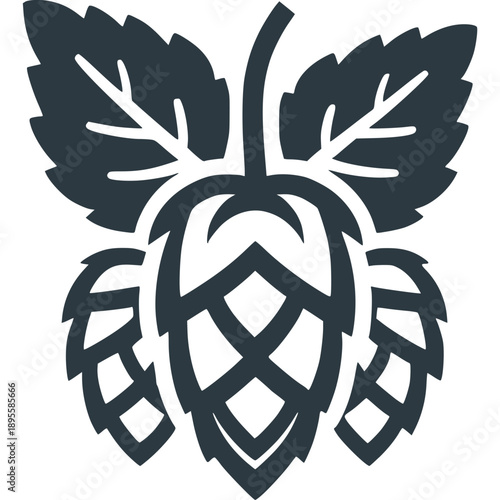 Hops Icon Vector