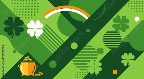 St Patricks Day Symbols and Icons.