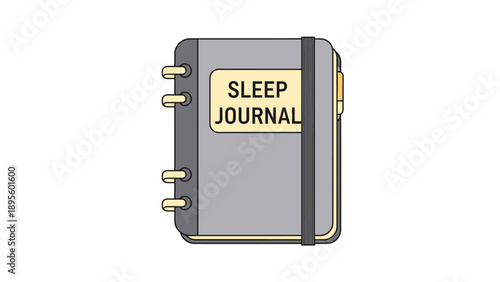 Sleep Journal Notebook - A Tool for Tracking Sleep Patterns and Improving Rest