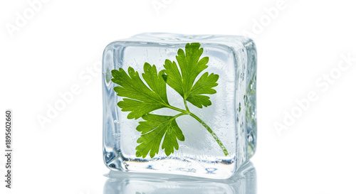 Single Parsley Leaf Frozen ...