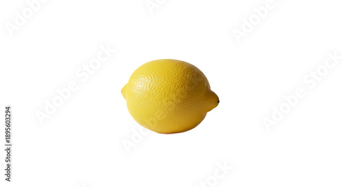 Single Yellow Lemon with Wa...
