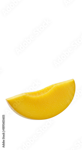 Slice Of Ripe Yellow Mango ...