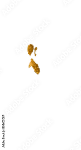 Sparkling Gold Dust Particl...