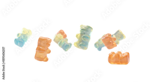 Sweet Gummy Bears Transpare...