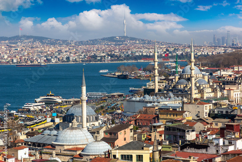 Panoramic view of Istanbul