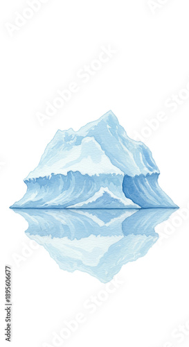Textured Iceberg Reflection...
