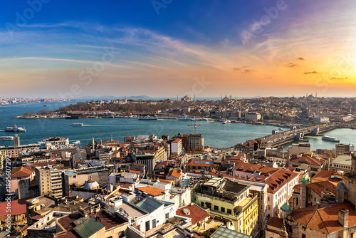 Panoramic view of Istanbul