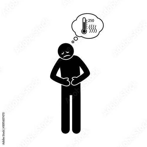 Simple black and white illustration of a human molar tooth.