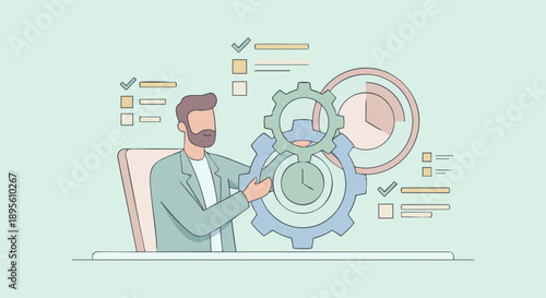 Business Process Analysis and Optimization Illustration with Data and Strategy