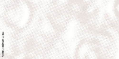 Soft Beige Abstract Flowing Halftone Pattern Minimal Background. Modern Trendy design in Vector Illustration