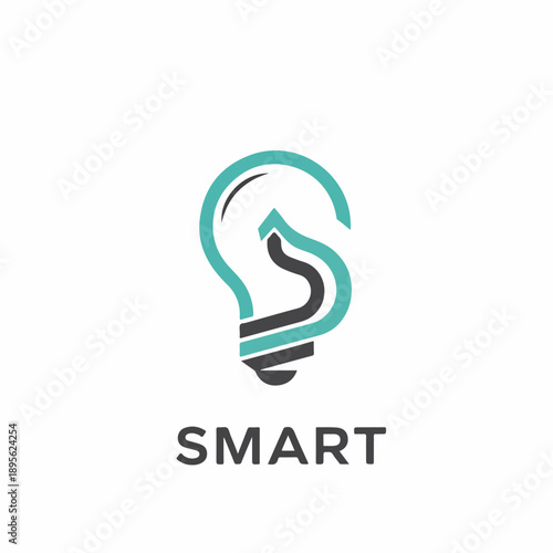 A conceptual graphic of a lightbulb with the word "SMART