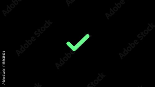 3d check mark