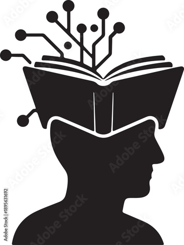 Sustainable Thinking and Green Innovation Mind Icon