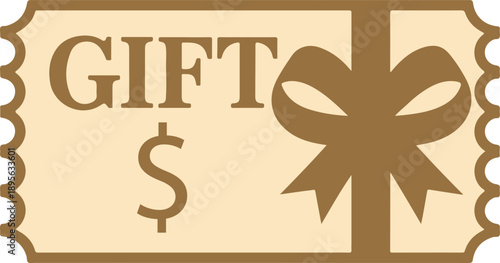 awesome gift coupon icon