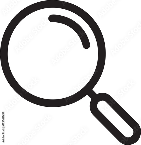 minimalist search bar icon