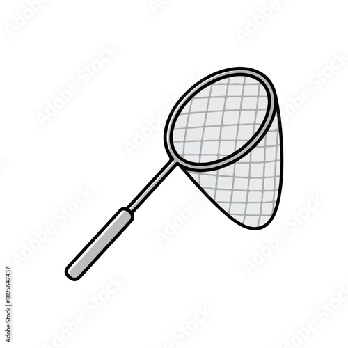 Butterfly Net Icon Simple Insect Catcher Vector Illustration