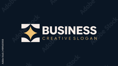 Professional Geometric Logo Design for Creative Company Branding and Modern Start-ups