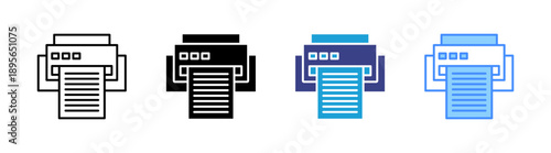 Slip icon set multiple style collection