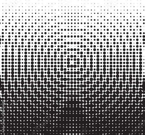 Halftone pattern with a faint hidden face in the center