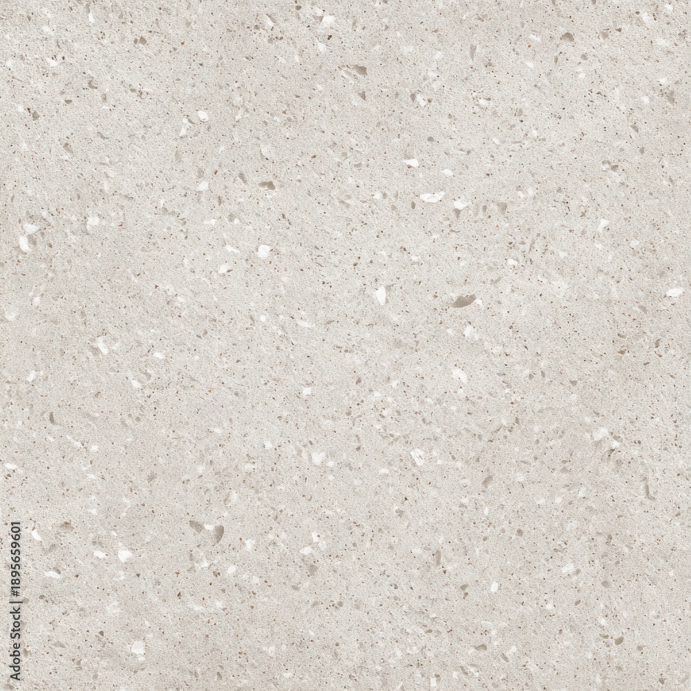 Fototapeta premium Light beige concrete texture with subtle stone grain and neutral background surface