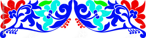 Floral pattern. wood carving pattern