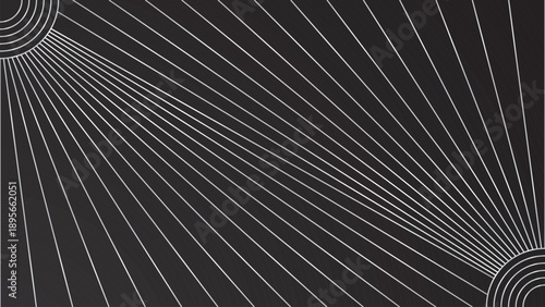 Abstract Geometric grey silver lines digital stripe elements modern shiny design vector background dark stripes curve luxury for business luxury black background EPS 10