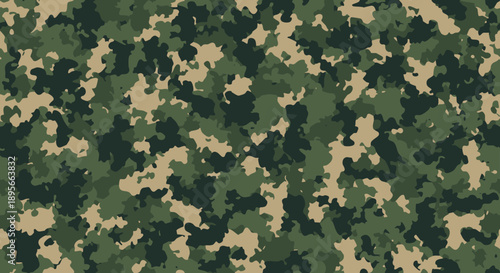 A full-frame image showcasing a digital camouflage pattern.