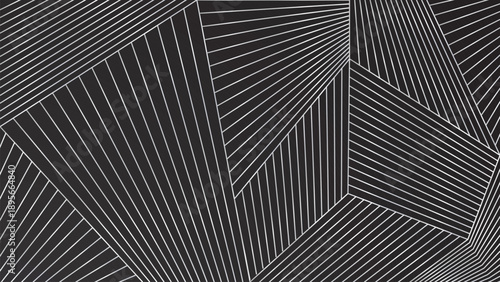 Abstract Geometric grey silver lines digital stripe elements modern shiny design vector background dark stripes curve luxury for business luxury black background EPS 10