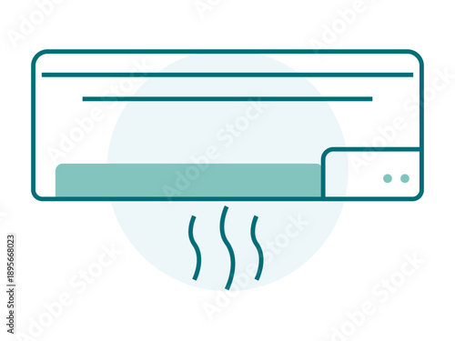 Air conditioner icon. Office icon design. Simple filled and outline icon. Vector icon.