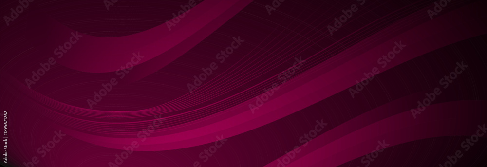 Obraz premium Abstract Purple Pink Wave Background with Smooth Gradient