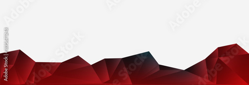 Luxury Dark Red Polygonal Background