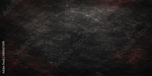 A dark blue abstract grunge background features a textured black wall with vintage paper elements and light grey smoke patterns on a dirty blank surface